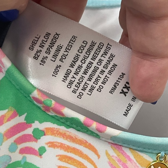 Crown & Ivy Paisley Print Ruffle One Piece Swimsuit - Picture 10 of 10